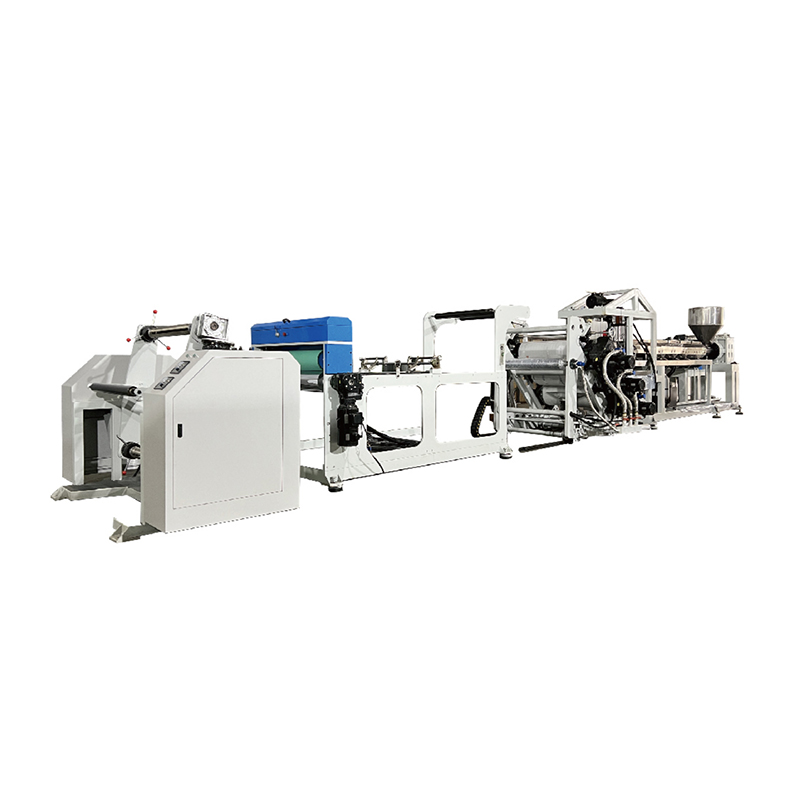 PP/PS/PE/PLA Lembar sekrup tunggal mesin pembuat thermoforming ekstruder
