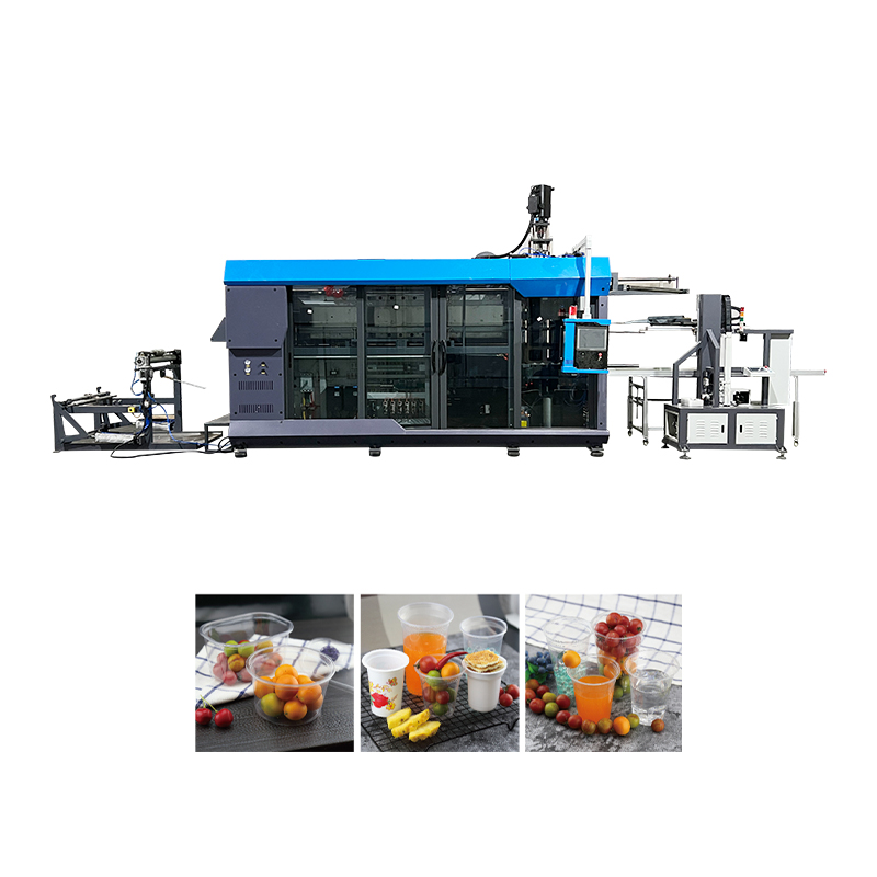 Cangkir drive motor servo penuh/tutup/mangkuk mesin thermoforming