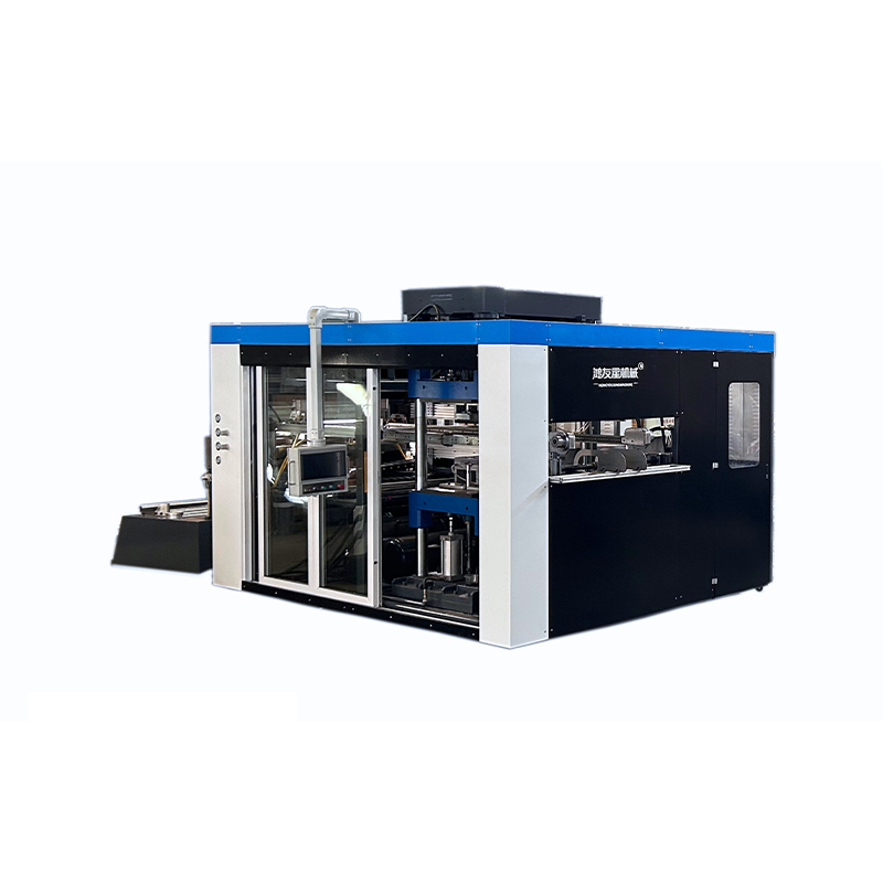 HW-85A Otomatis Multi-stasiun multi-stasiun Positif dan negatif Mesin Thermoforming Tekanan